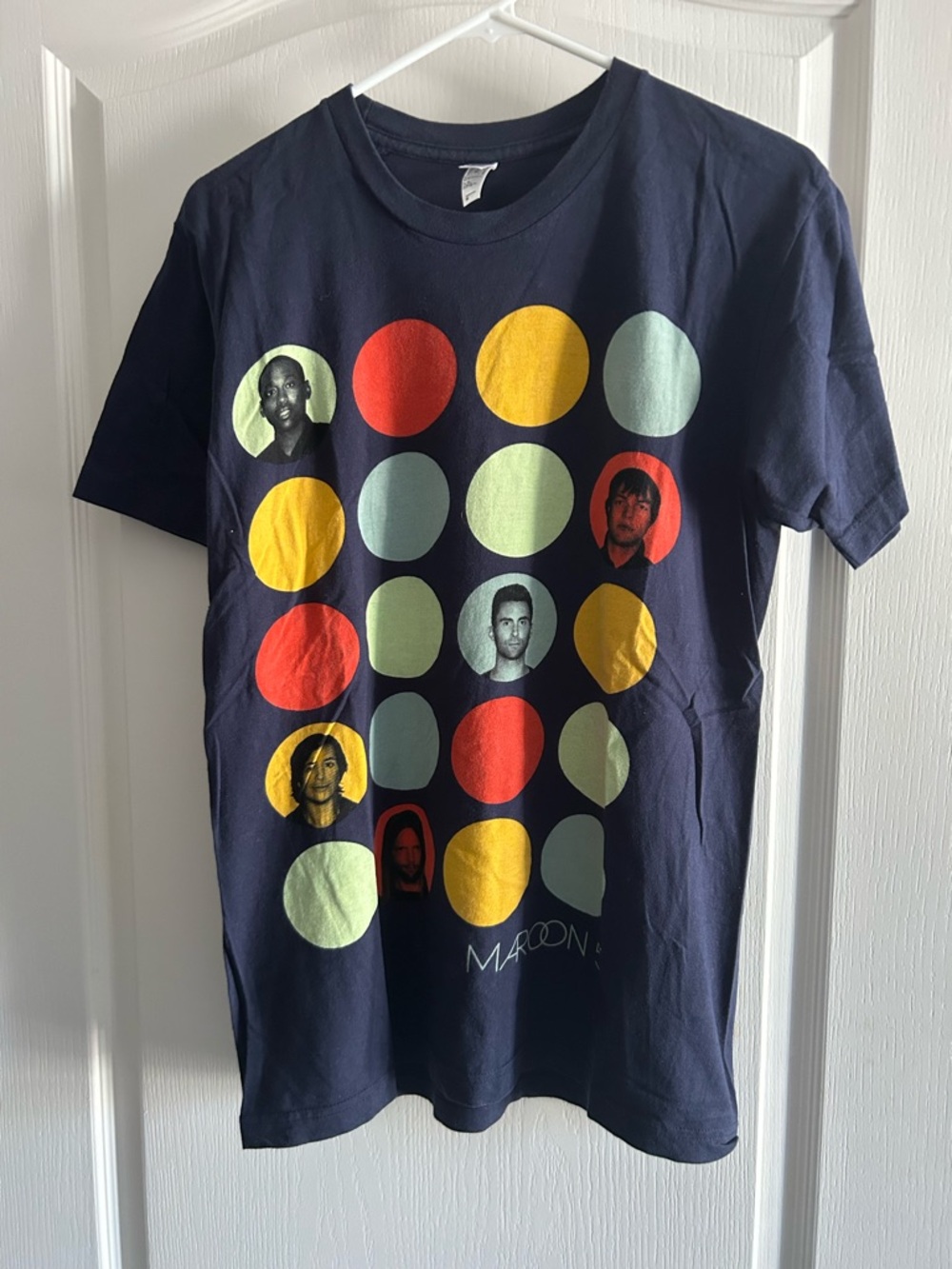 Maroon 5 tour band tshirt